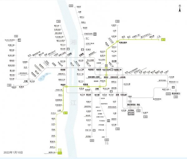 长株潭城际铁路西环线线路图(多图汇总)