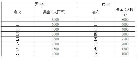 2023长沙马拉松奖金详解及金额