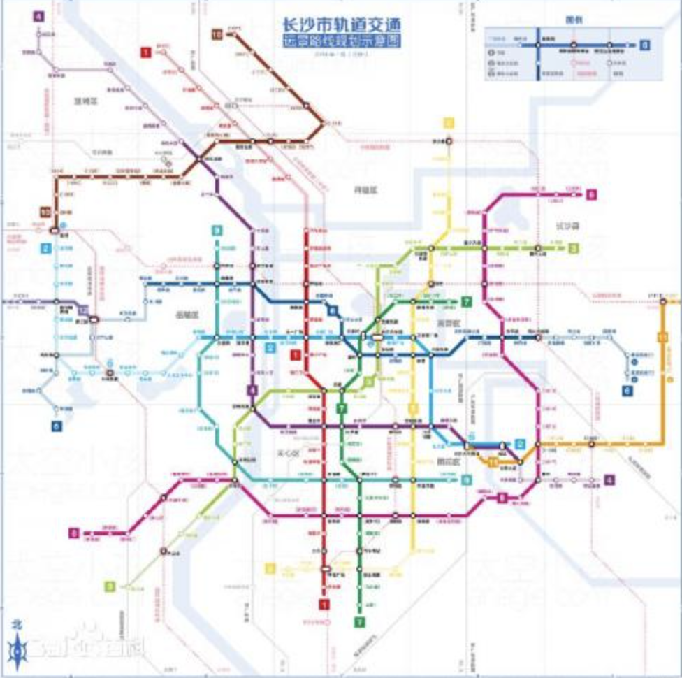 长沙地铁7号线最新消息及线路图